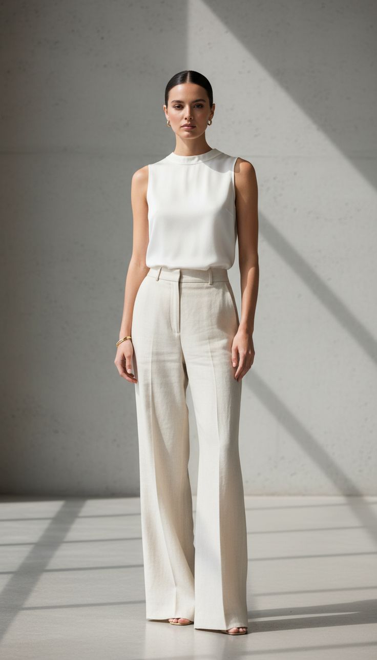 A tailored look chosen to flatter your frame
